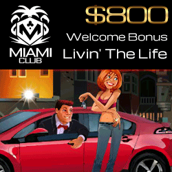 Miami Club
                                  50 Free Spins Double Header